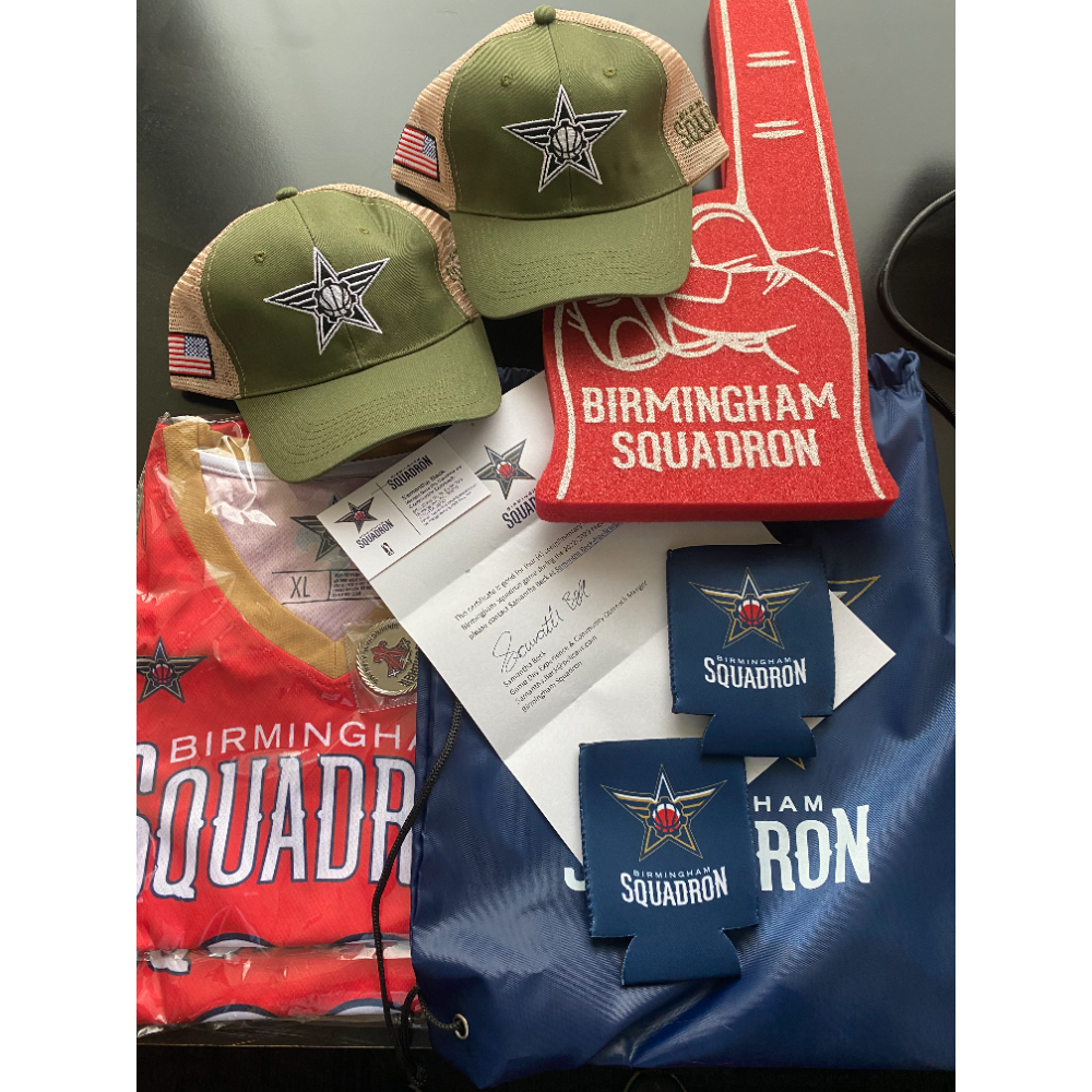 Birmingham Squadron Tickets and Prize Pack