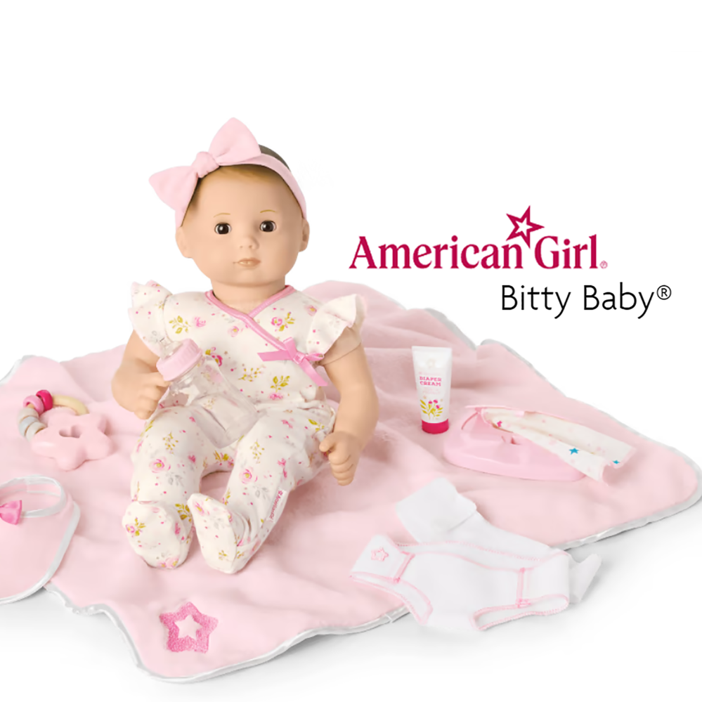 American Girl Bitty Baby #4 Care and Play set
