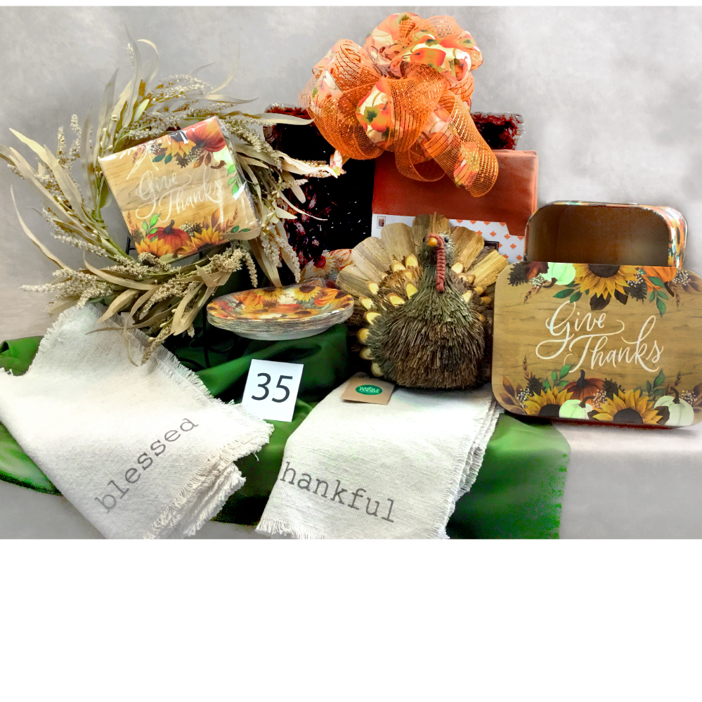 $100 Gift Card and Thanks giving Basket  