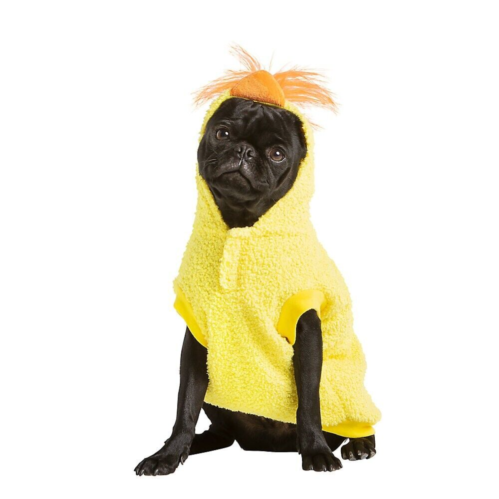 TOP PAW Yellow Hoppin Hoddie Chick Dog Costume