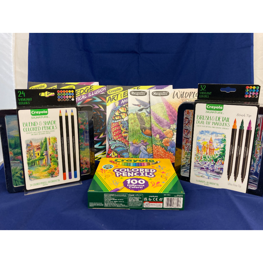 Crayola Package-Adult Coloring Pack