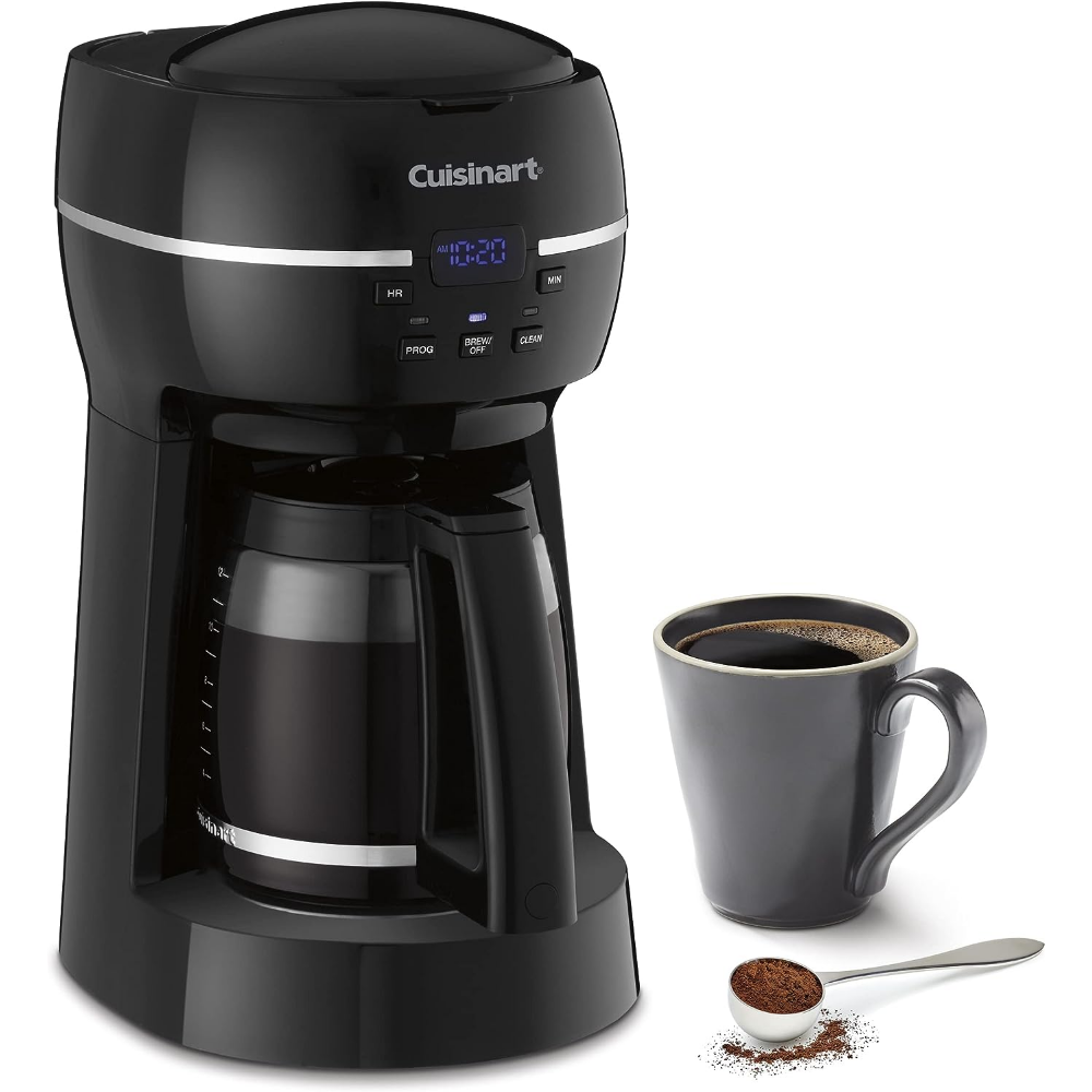 Cuisinart DCC-1500 12-Cup Programmable Coffeemaker, Black