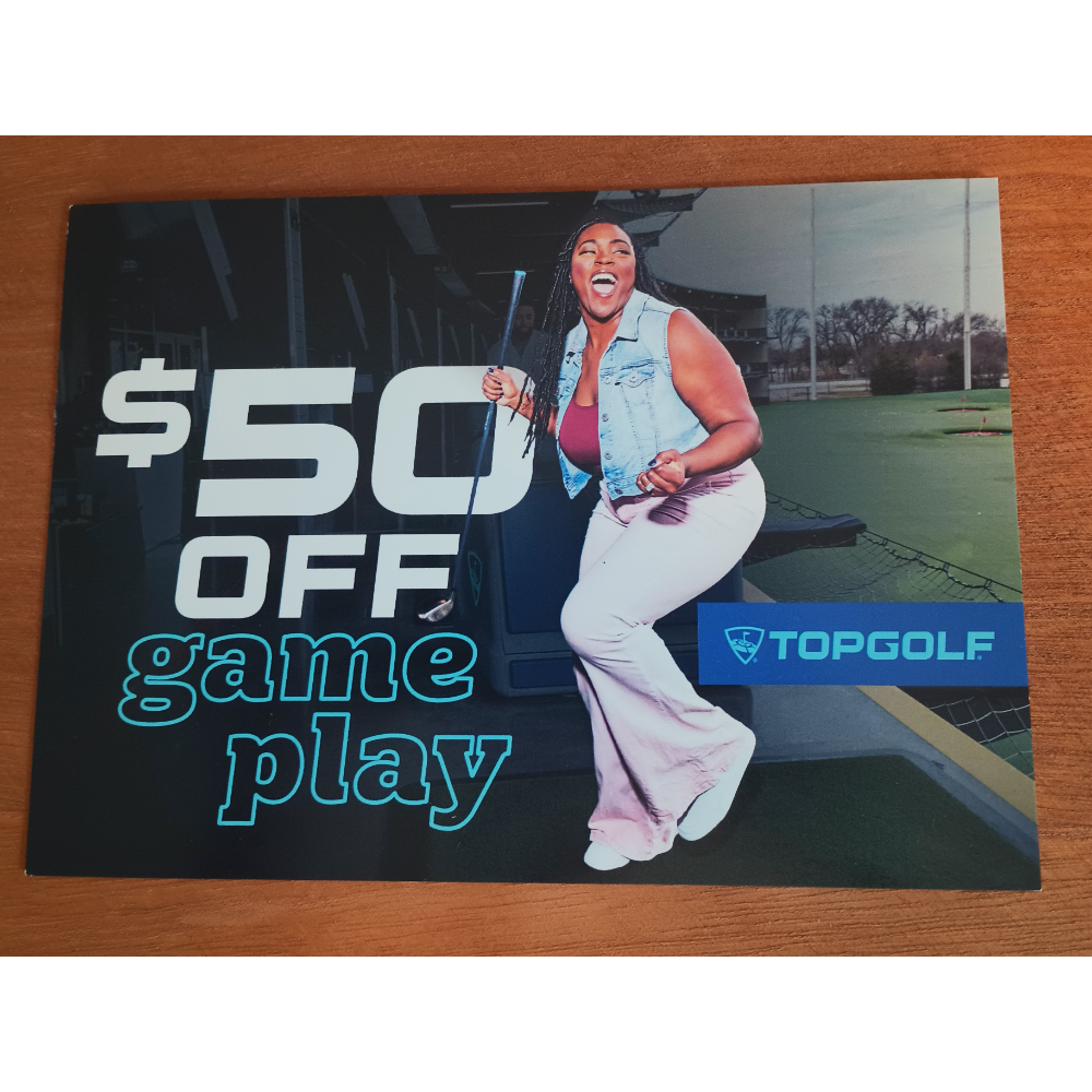 $50 of Game Play at Topgolf
