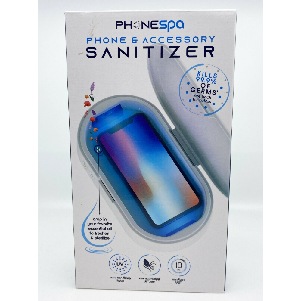 Tzumi PhoneSpa UV-C Phone Sanitizer