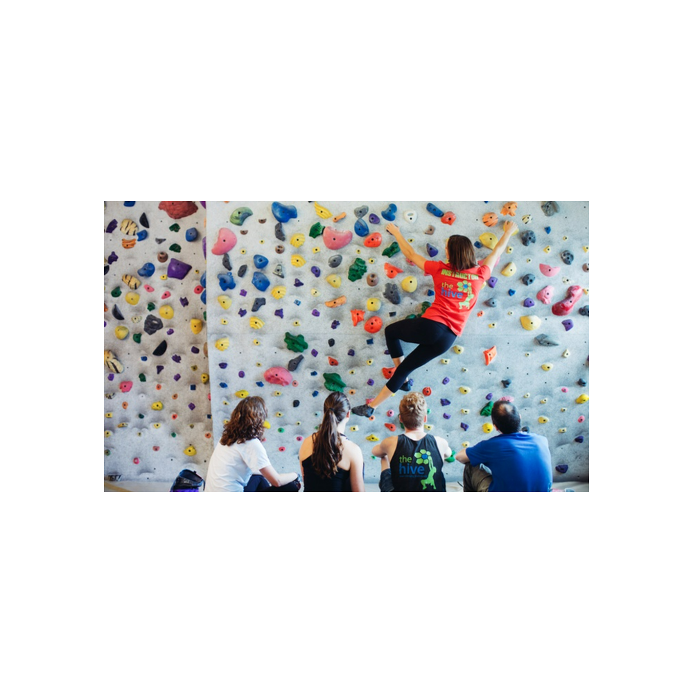 The Hive - Introduction to Bouldering Course AND two week membership for two adults 