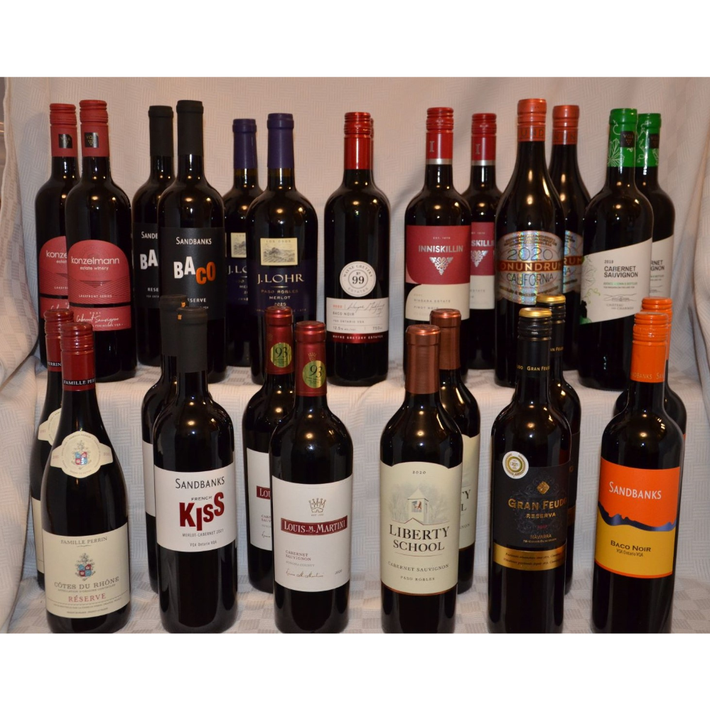 26 Bottles of wine from the LCBO donated by A World of Rentals *PREMIUM ITEM*