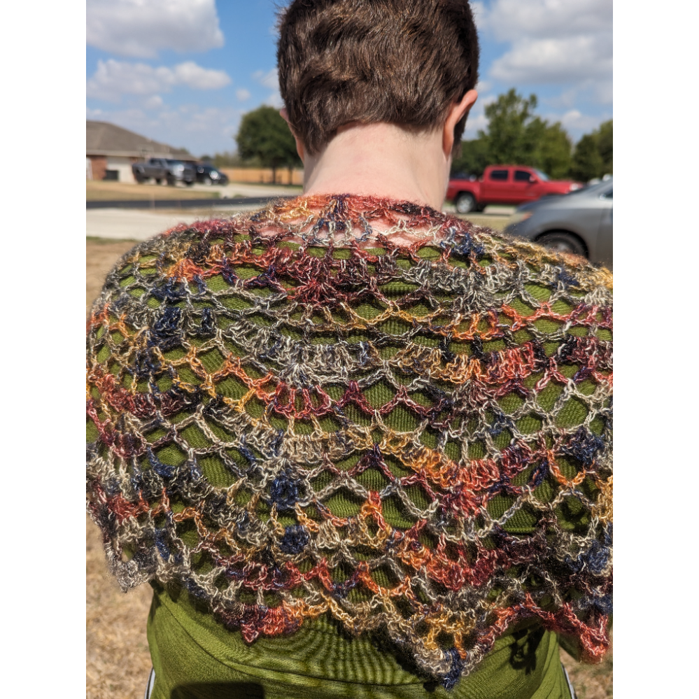 Variegated Fall Scarf