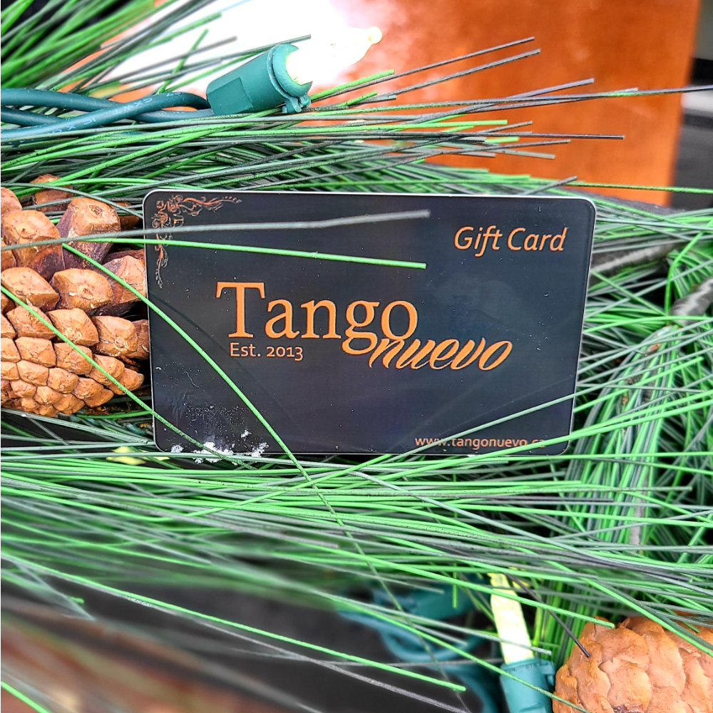 $50 gift certificate donated by Tango Nuevo Tapas and Wine