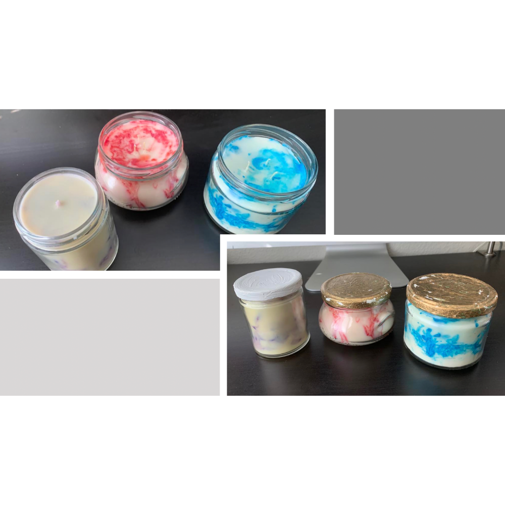 Candles. All natural, homemade candles