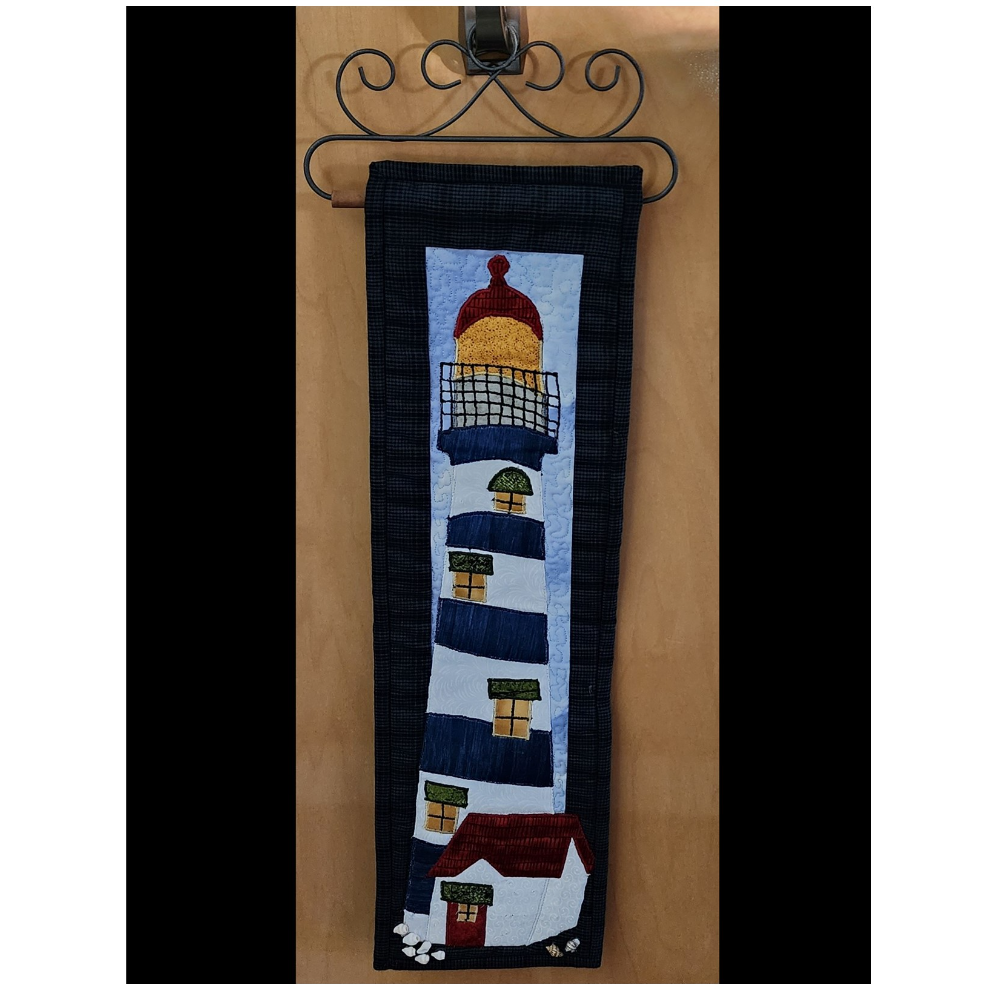 Quilted Lighthouse Wallhanging
