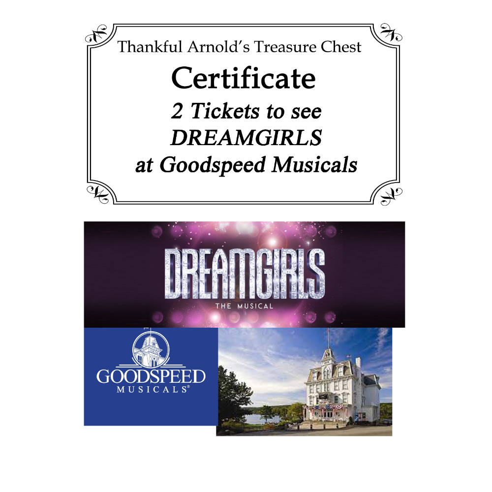 2 Tickets to see Dreamgirls at the Goodspeed 