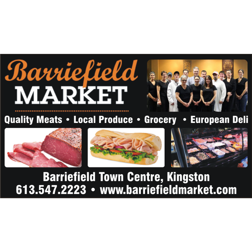 $50 Gift card donated by Barriefield Market
