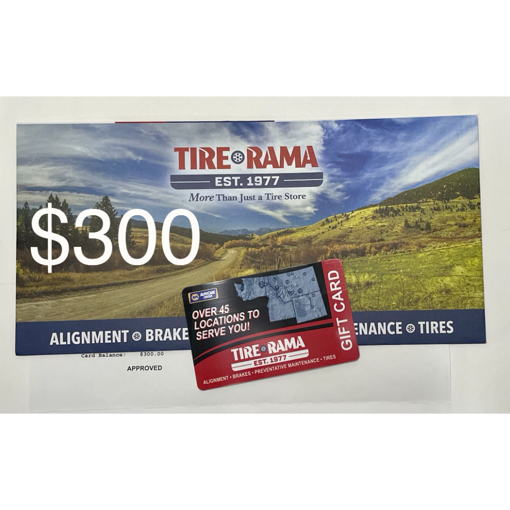 $300 Tire Rama Gift Card