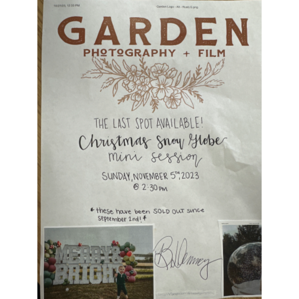 Garden Photography + Film